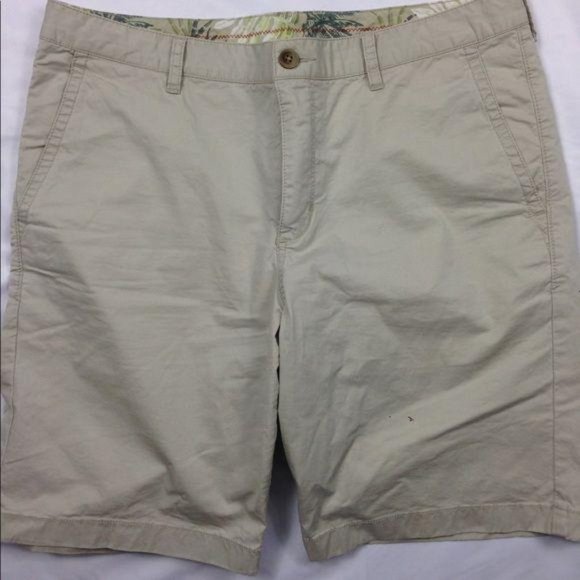 Tommy Bahama Other - Tommy Bahama Khaki Shorts Sz 34 Cotton